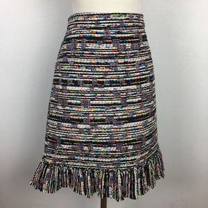 Ann Taylor Multicolor Skirt size 6